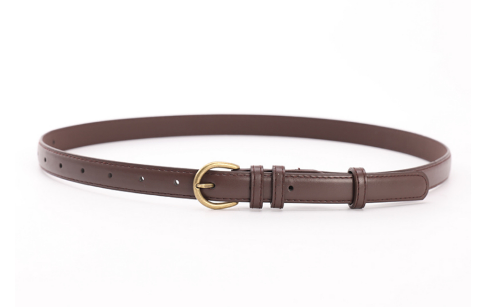 新款韩国柔软时尚细皮带女简约百搭装饰牛仔裤带连衣裙细腰带女士详情32