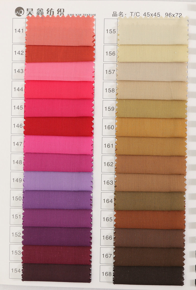 Wholesale TC plain weave polyester-cotton fabric 96*72 woven shirt pocket fabric, fashionable and accurate lining fabric pic 28