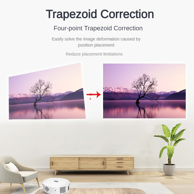 Cross-border Z8 Overseas Android 32G high-definition projector for home use, portable wireless screen projection, mobile phone wifi, home theater pic 25
