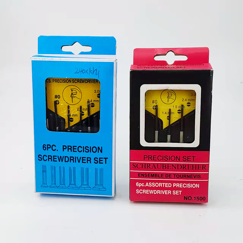 Factory direct sales of 5pc watch screwdrivers in large blue and red boxes, computer tools, mobile phone repair tools, screwdrivers and screwdrivers pic 2