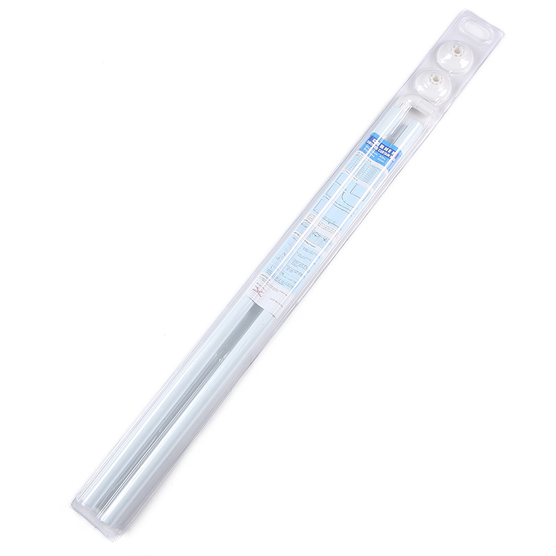 Cross-border supply bathroom curtain rod thickened telescopic multi-functional bathroom curtain support rod made of aluminum alloy pic 16