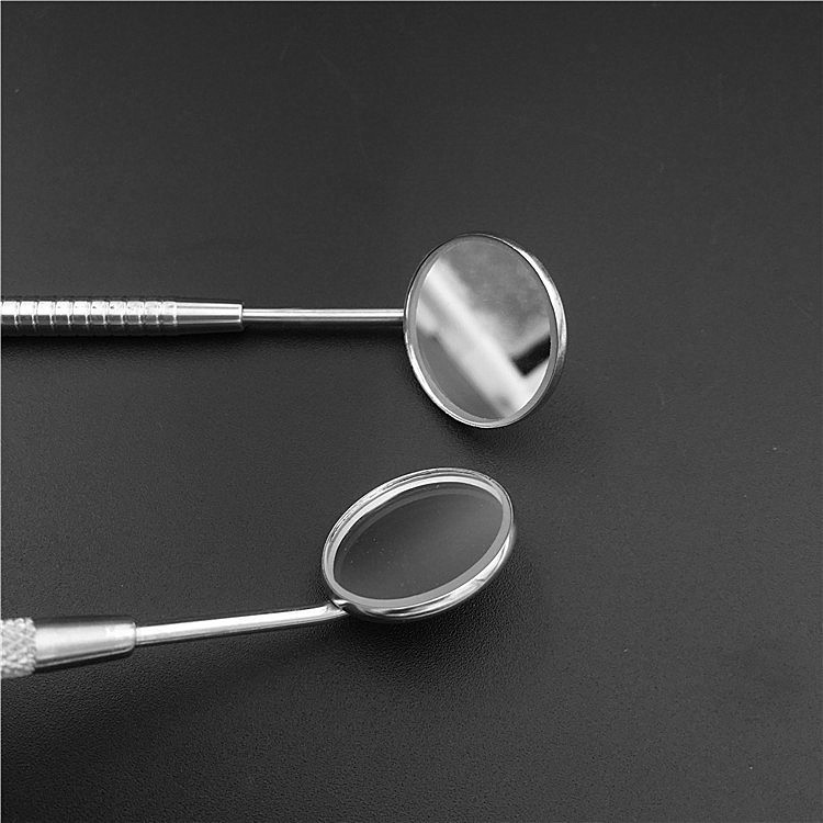 Eyelash extension stainless steel handle inspection mirror anti-fog mirror surface eyelash extension auxiliary tool factory direct sales pic 14