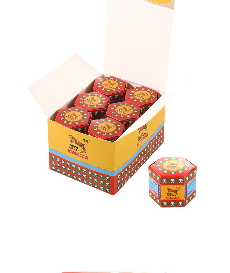19g晋虎老虎万金油清凉油薄荷发热提神醒脑舟车晕浪外贸跨界货源详情12