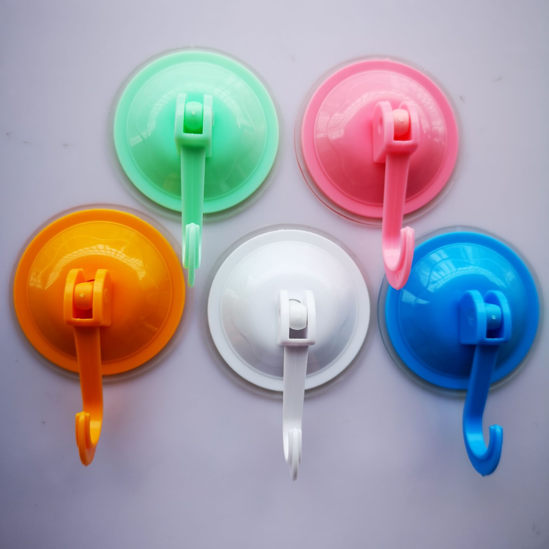 Seamless transparent hook wall-mounted, 6cm no-drilling adhesive hook, strong wall adhesive, nail-free small hook manufacturer pic 13