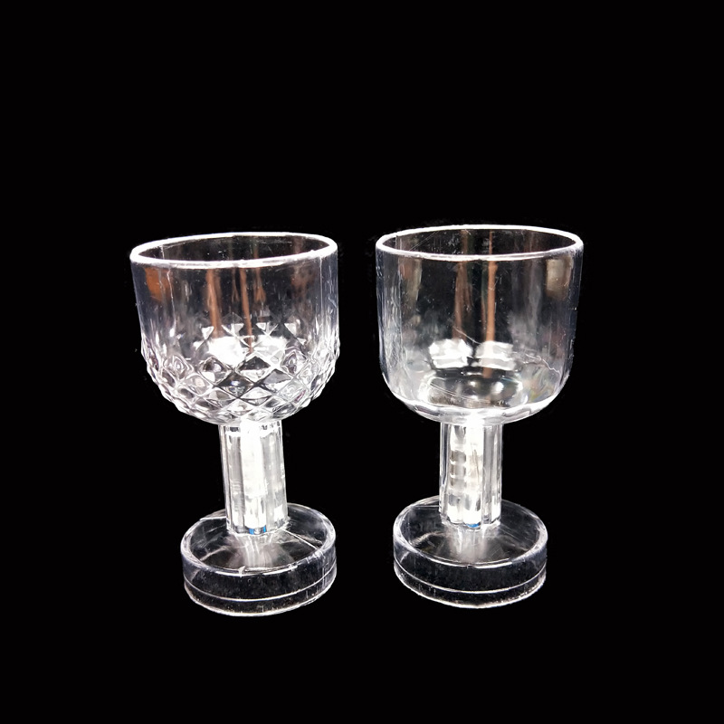 开关发光杯七彩一口杯创意小八角50ml变色杯地摊热卖新奇特产品详情13