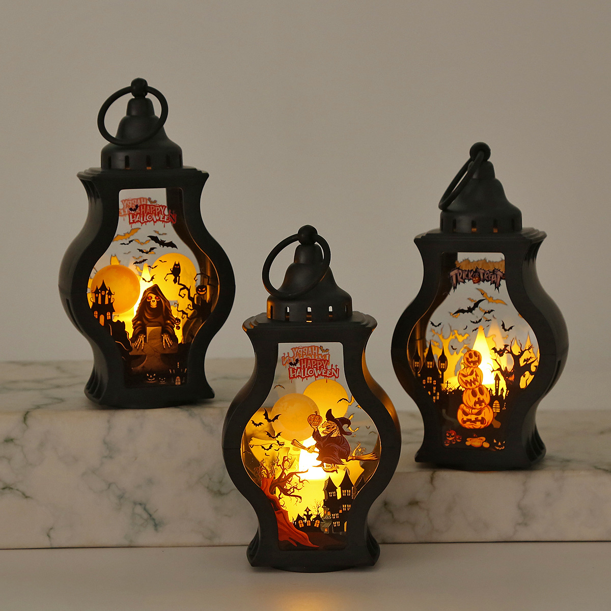 halloween decorations, hand-held candle lamps, Halloween small gifts, Halloween table ornaments, decoration props pic 3