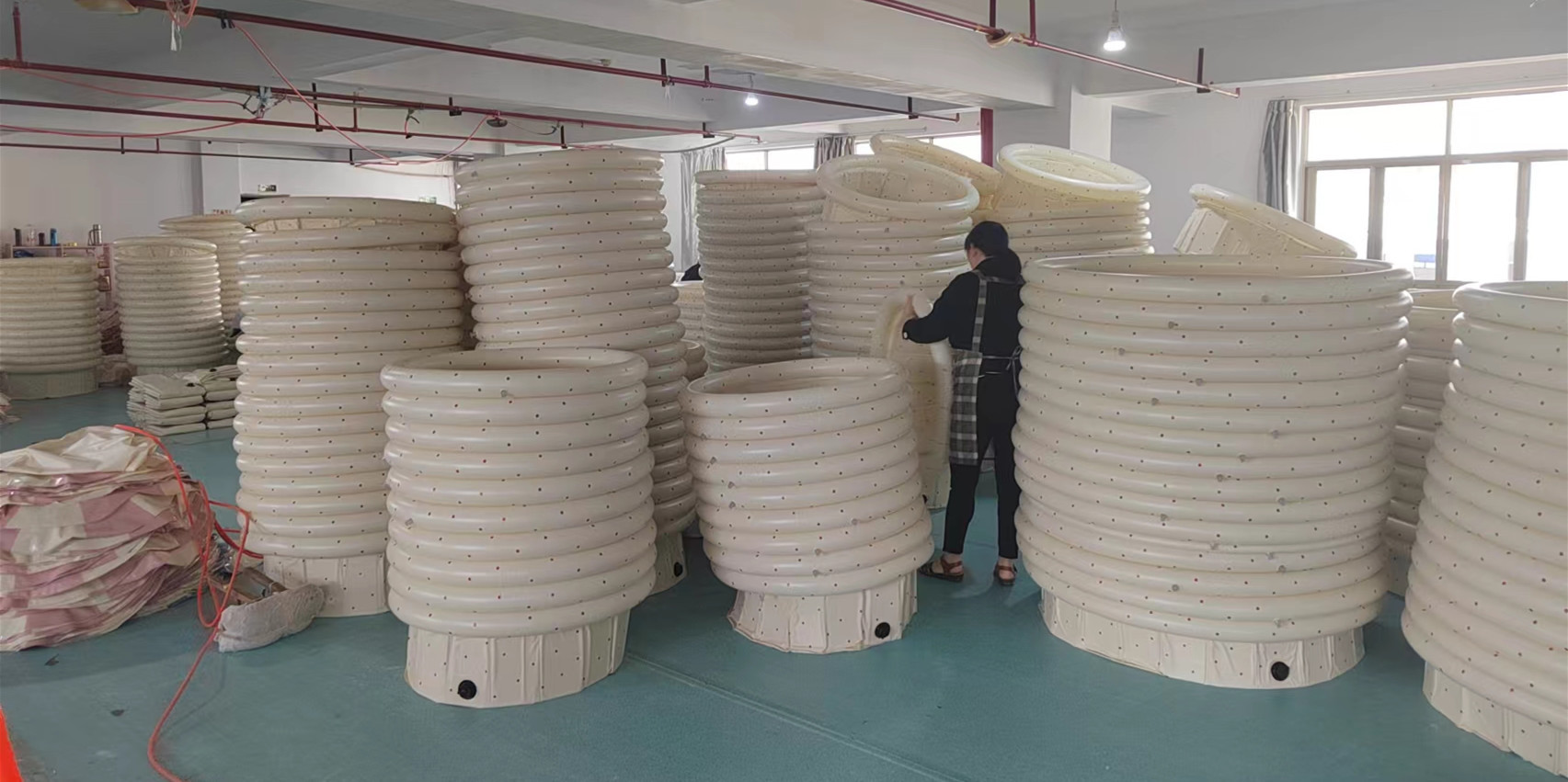 儿童玩具波波球池游戏围栏户外室内海洋球婴幼儿折叠戏水玩具池详情20