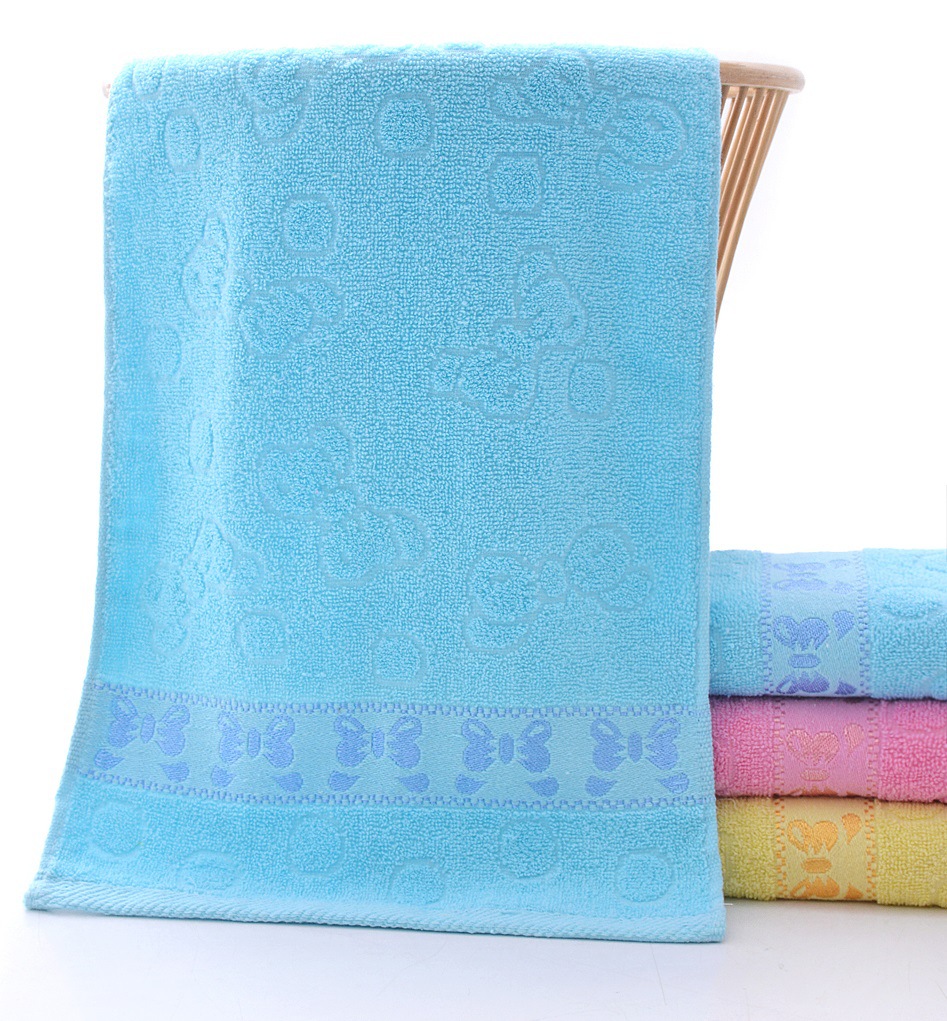 Factory wholesale pure cotton thickened checkered towels, absorbent household daily face towels, gift customization logo pic 47