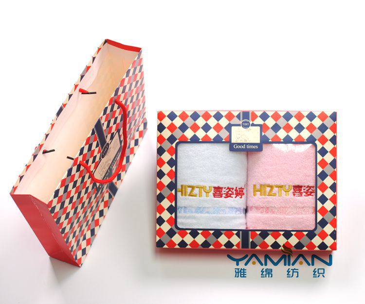 Pure cotton absorbent towel advertising gift towel, 100g available, enterprise LOGO and exquisite packaging, in stock, 4 colors pic 31