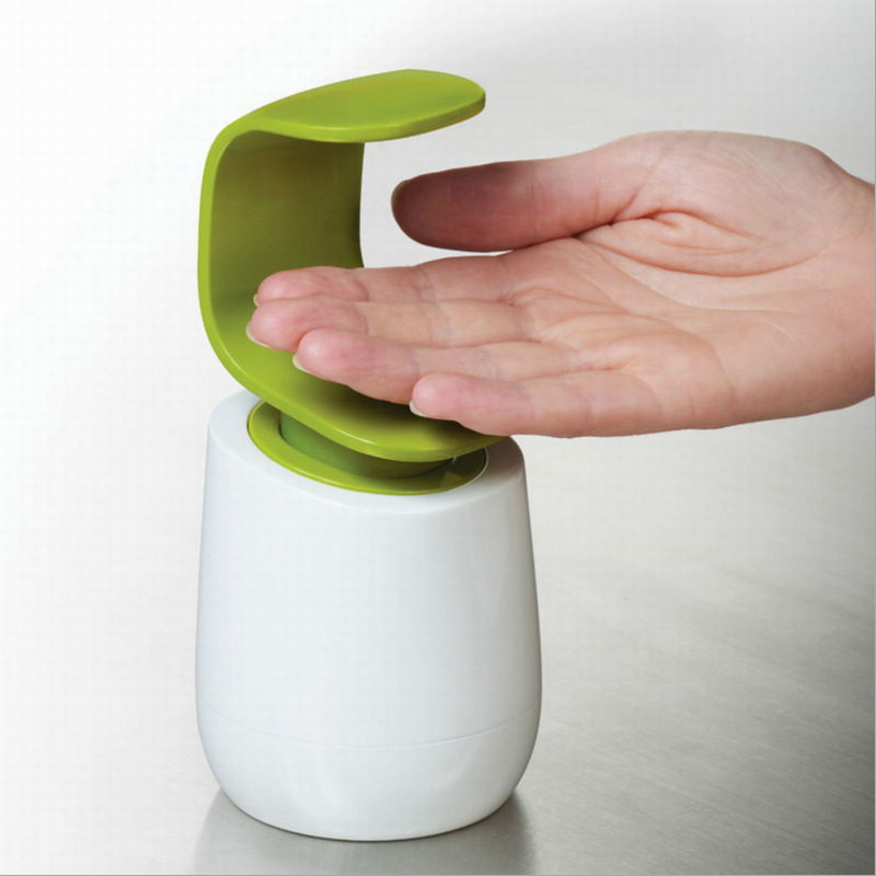 C-type hand sanitizer bottle, soap dispenser, body wash and dishwashing liquid can be dispensed by pressing with the back of one hand pic 1