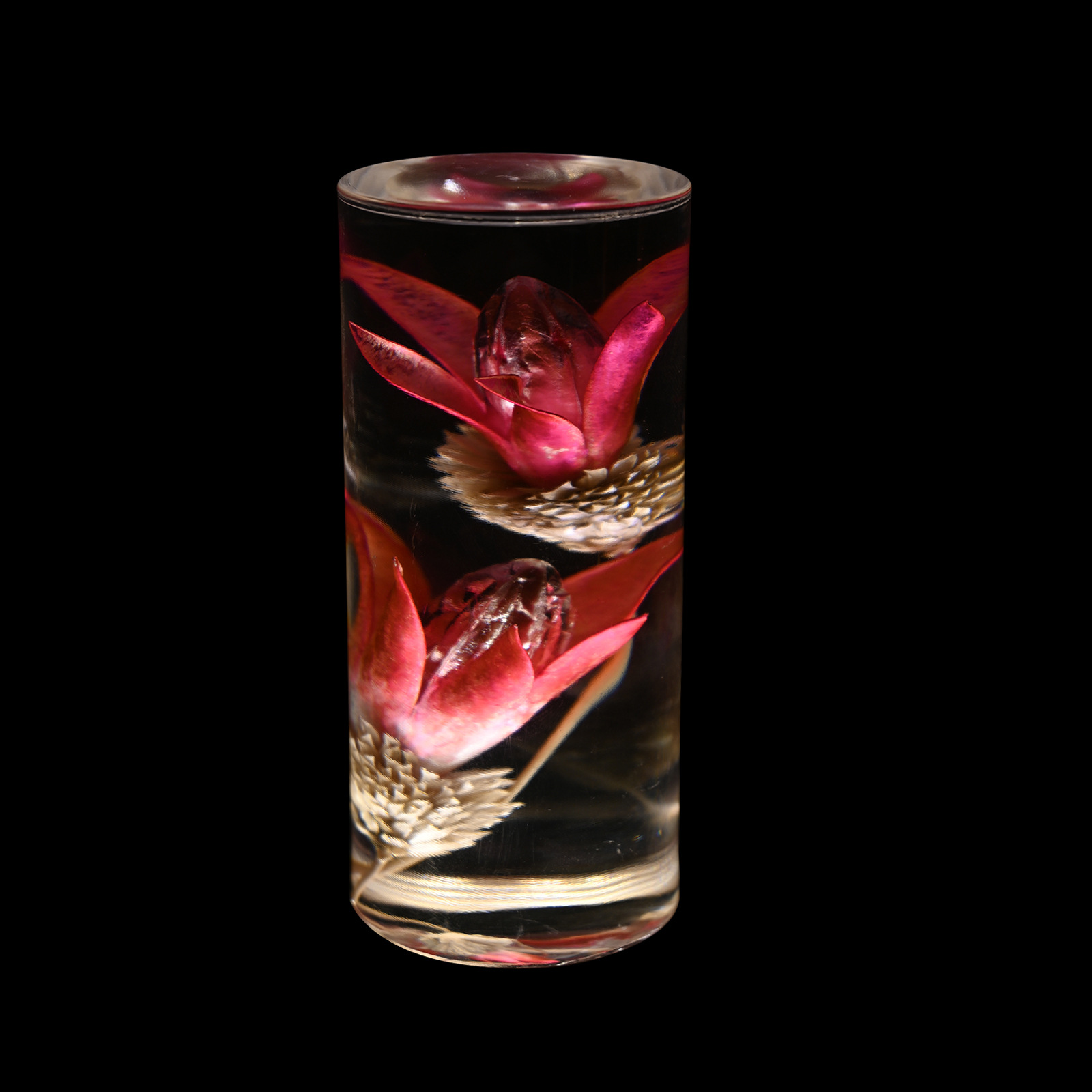 Nuevo immortalflower acrílico lámpara de mesa led creativo pequeña luz nocturna dormitorio lámpara de cabecera ambiente decoración pending crossover pic 8