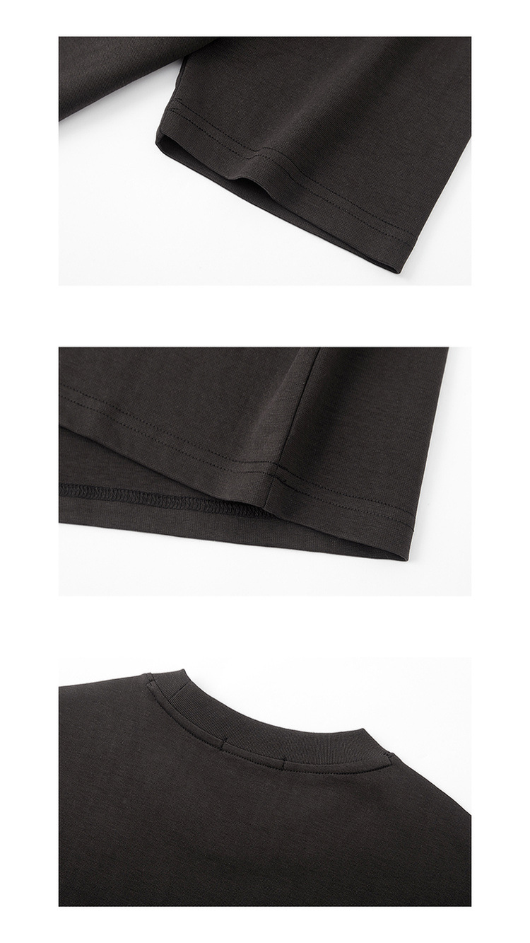 Quick-drying ice silk cotton round-neck cool printed short-sleeved T-shirt for men 2024 Summer new style slightly loose half-sleeved T-shirt pic 26