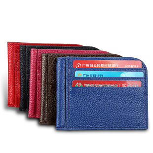 Factory direct sales, foreign trade bestsellers, RFID anti-theft brush genuine leather US dollar bag, small and mini US dollar wallet from Europe and America pic 25