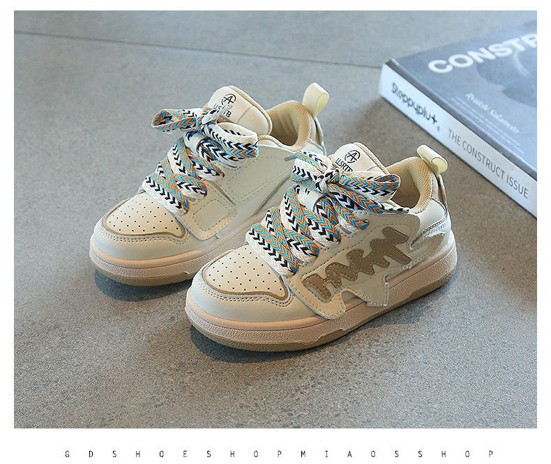 2022秋季男童鞋时尚潮流新款板鞋女童百搭软底运动鞋春夏小白鞋子详情28