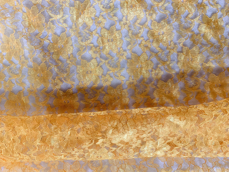 Factory direct sales of large orchid lace fabric, Chinese-style bright silk fabric skirts, wedding dresses, lace trim accessories pic 20