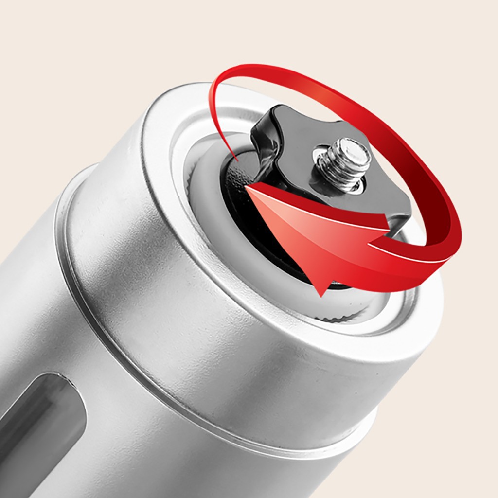 Hand-cranked coffee machine, household portable small grinder, manual coffee grinder pic 7