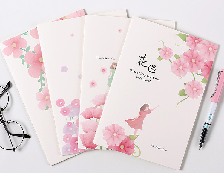 Wholesale of 40 thickened student exercise notebooks, notepads and notebooks in the Korean version of Senmu B5 car line book pic 13
