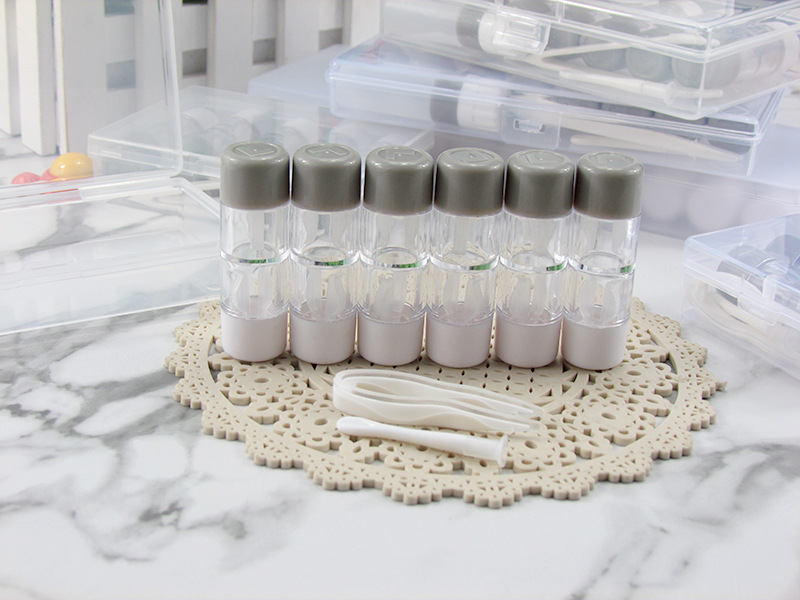1 to 9 pairs of contact lens cases, hard RGP color contact lens cases, cylindrical lens cases and ok lens cases are in stable supply and exclusively for foreign trade pic 10