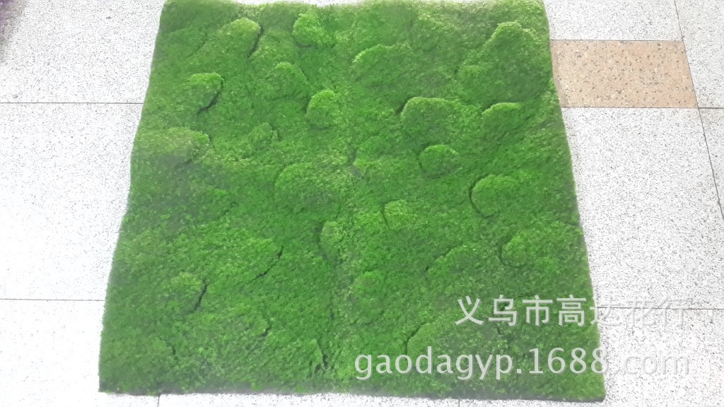 Artificial plant wall, moss skin, plant wall, grass decoration, indoor window display decoration, DIY trendy decoration, lawn pic 19
