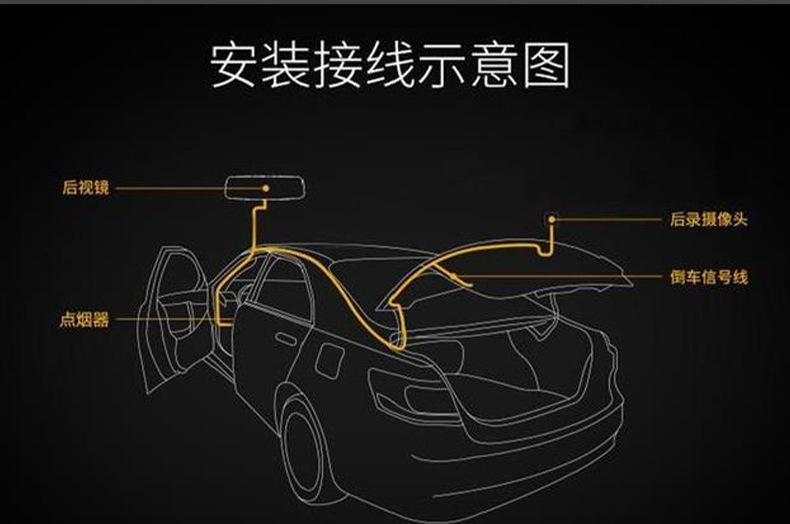 12寸海思2k超清全屏触摸流媒体后视镜行车记录仪双镜头带倒车影像详情17