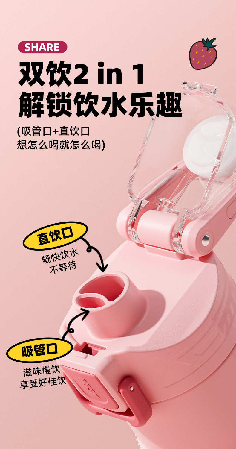 迪士尼儿童保温杯316不锈钢可爱卡通水杯便携大容量学生杯子新款详情4