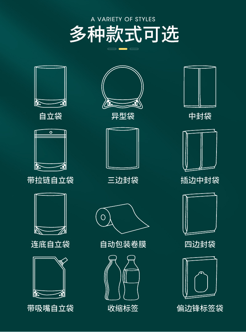 彩印三边封零食自立袋 铝箔面膜袋复合密封化妆品面膜包装袋定印详情22