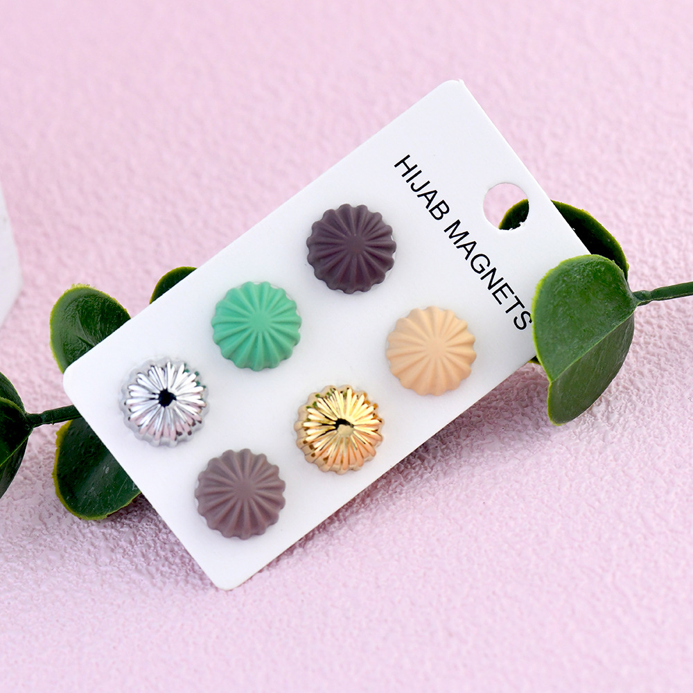 新款磁铁扣穆斯林中东热销饰品丝巾扣多功能扣厂家现货跨境直供详情5
