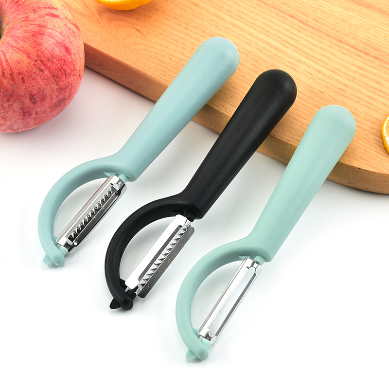 Wholesale of multi-functional melon peelers and stainless steel fruit and vegetable peelers in stock pic 4