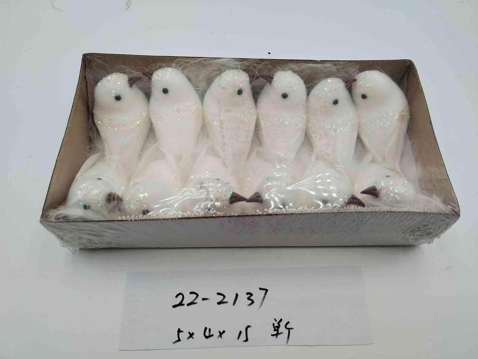 2023新款复活节铁夹子对鸟盒装袋装颜色多样仿真可爱通用详情1