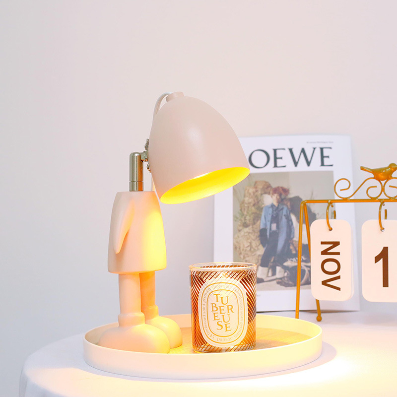 Velas perfumadas lámparas de cera derretidas lámparas de vela derretidas robots piezas de decoración de personalidad lámparas de perfume para el dormitorio luz de noche pequeña dimmable pic 21