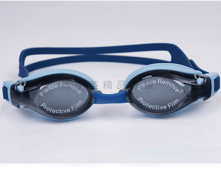 Wholesale of waterproof swimming goggles, adult silicone adjustable swimming goggles, swimming and diving goggles pic 4
