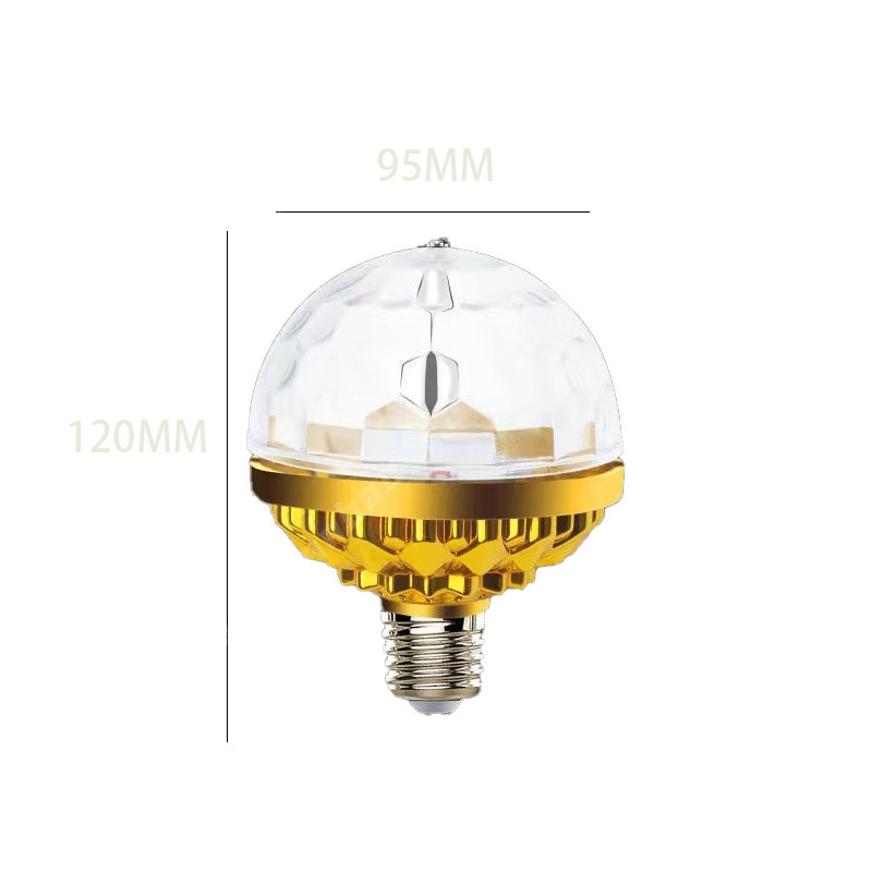 Seven-color magic ball lights, decorative lights, home decoration, automatic color-changing bulbs, home KTV flashlights, indoor stage lights pic 4