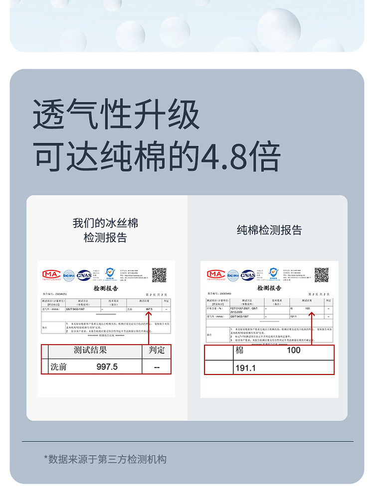 速干冰丝棉 圆领凉感刺绣拼接短袖t恤男2024夏季新款潮半袖体恤衫详情6