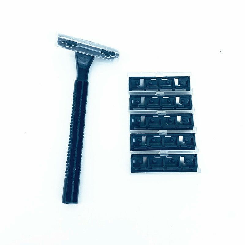 5+1 Disposable manual razor, hair shaver, head changer and blade holder set for hotels and guesthouses for foreign trade purchase pic 7
