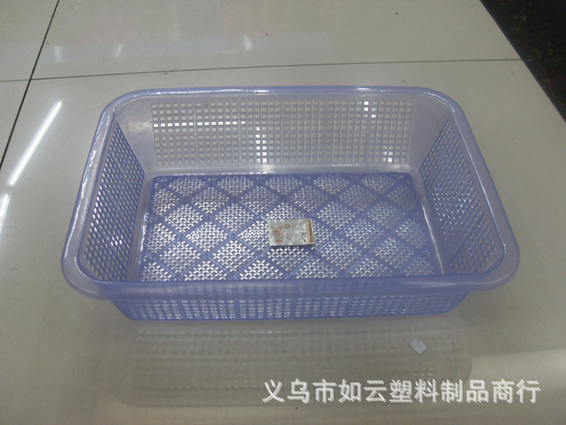 批发供应塑料长方筛  长方果蔬篮 1103长方筛 大号方筛详情6
