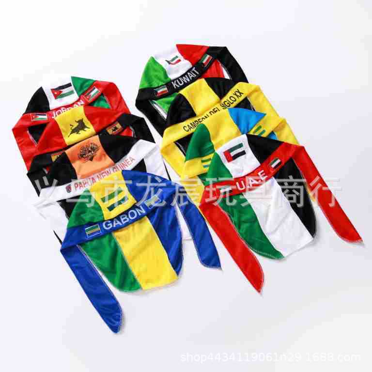 厂家直供世界杯加蓬球迷帽 各国海盗帽 各国国旗帽 针织帽详情10