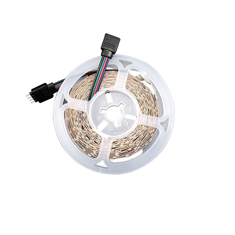 LED2835RGB soft light 12V54 light bare board engineering type light strip RGB seven-color advertising decorative flexible light strip pic 1