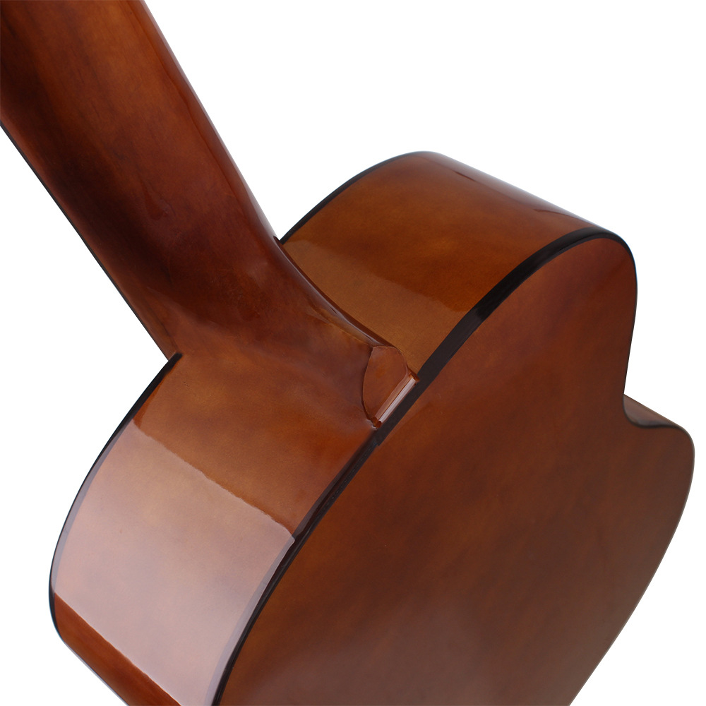 38寸古典吉他成人初学木吉他圆角吉他椴木包边外贸批发guitar乐器详情24