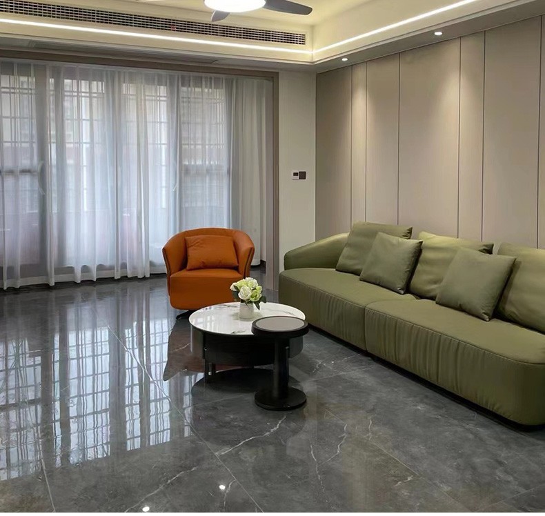 金属板镜面碳晶板 现代简约竹炭家用背景墙木饰面免漆护墙板详情15