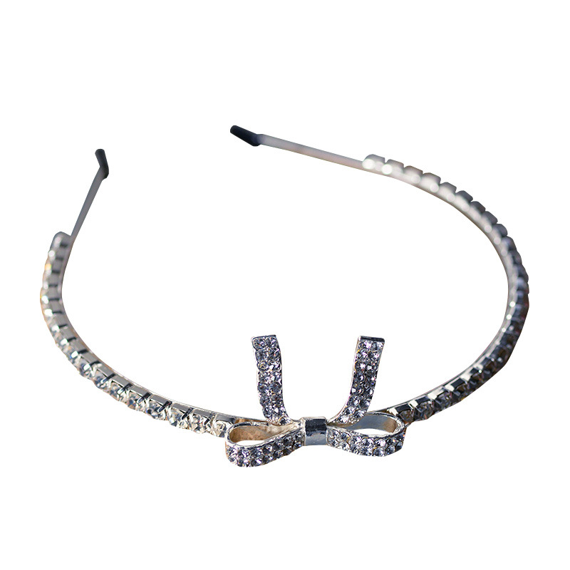 Mai Lang Japanese and Korean bride wedding dress, water diamond bow, hair band, headwear, accessories, banquet crown, hair accessory pic 32