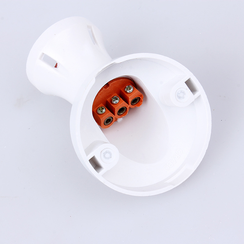 E27 B22斜口灯座 天花板灯壁灯 装修灯饰灯具配件批发详情2