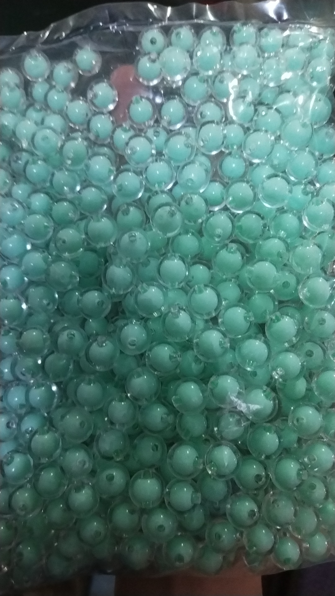 AB colored beads, middle beads, inner beads, round beads, color-coated acrylic beads, homemade necklace accessories, diy handcrafted beading materials pic 16