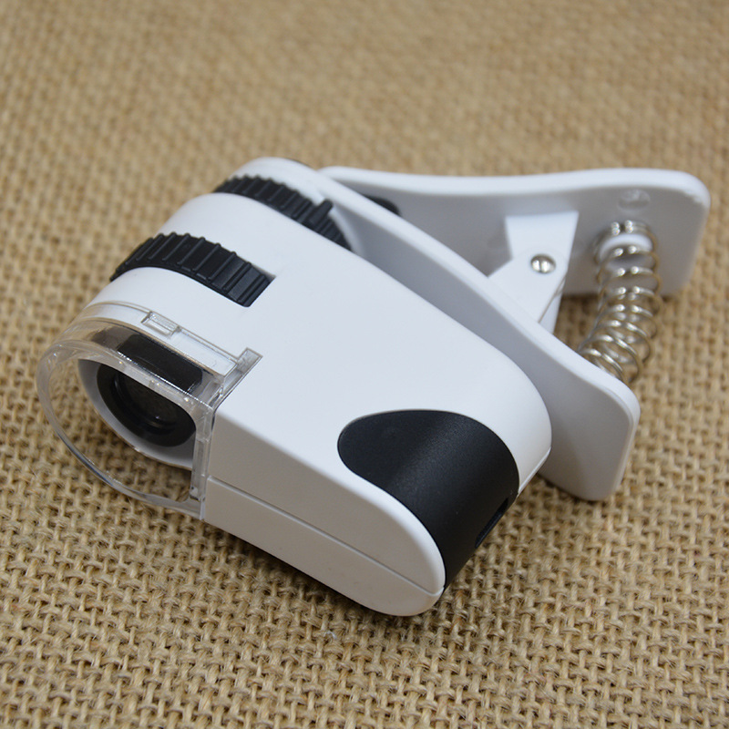 USB charging phone holder for taking photos, high-power microscope magnifying glass 50x 60x UV banknote detector MPK10-CL45/50/60X pic 5
