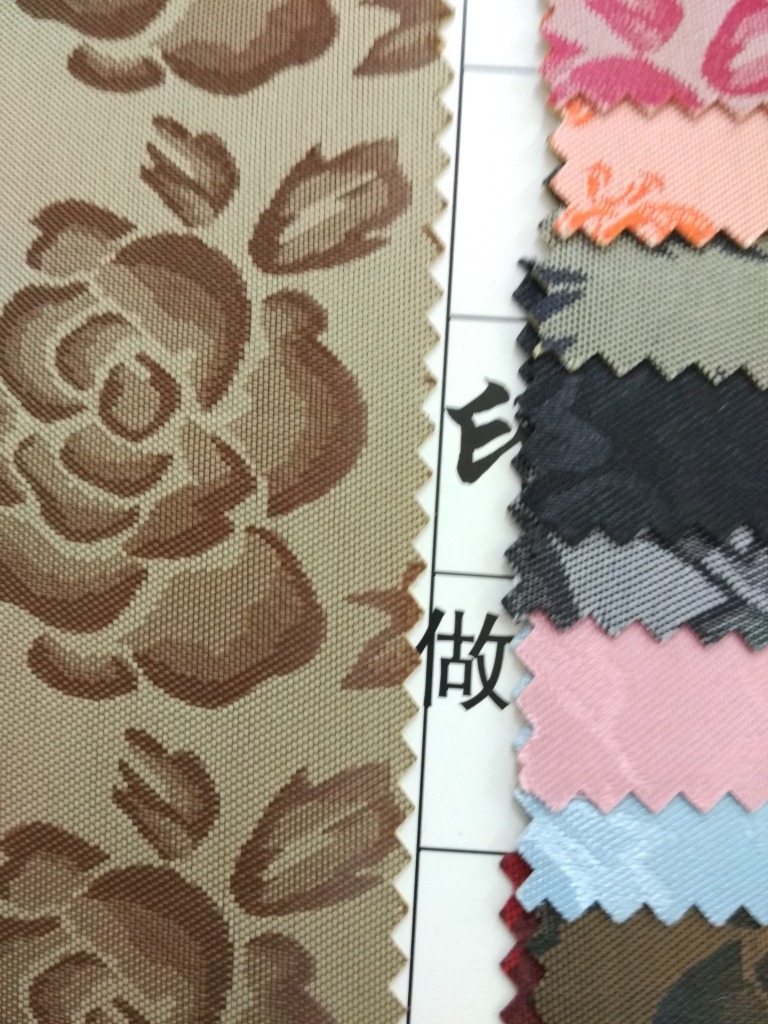 Factory direct sales of multi-color jacquard rose, 60-thread sheepskin jacquard foam fashionable backpacks, handbags and briefcases pic 11