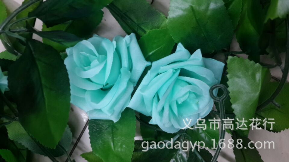 Artificial rose vine, Korean rose artificial flower decorative vine, wedding decoration flower vine manufacturer, 9 roses pic 11