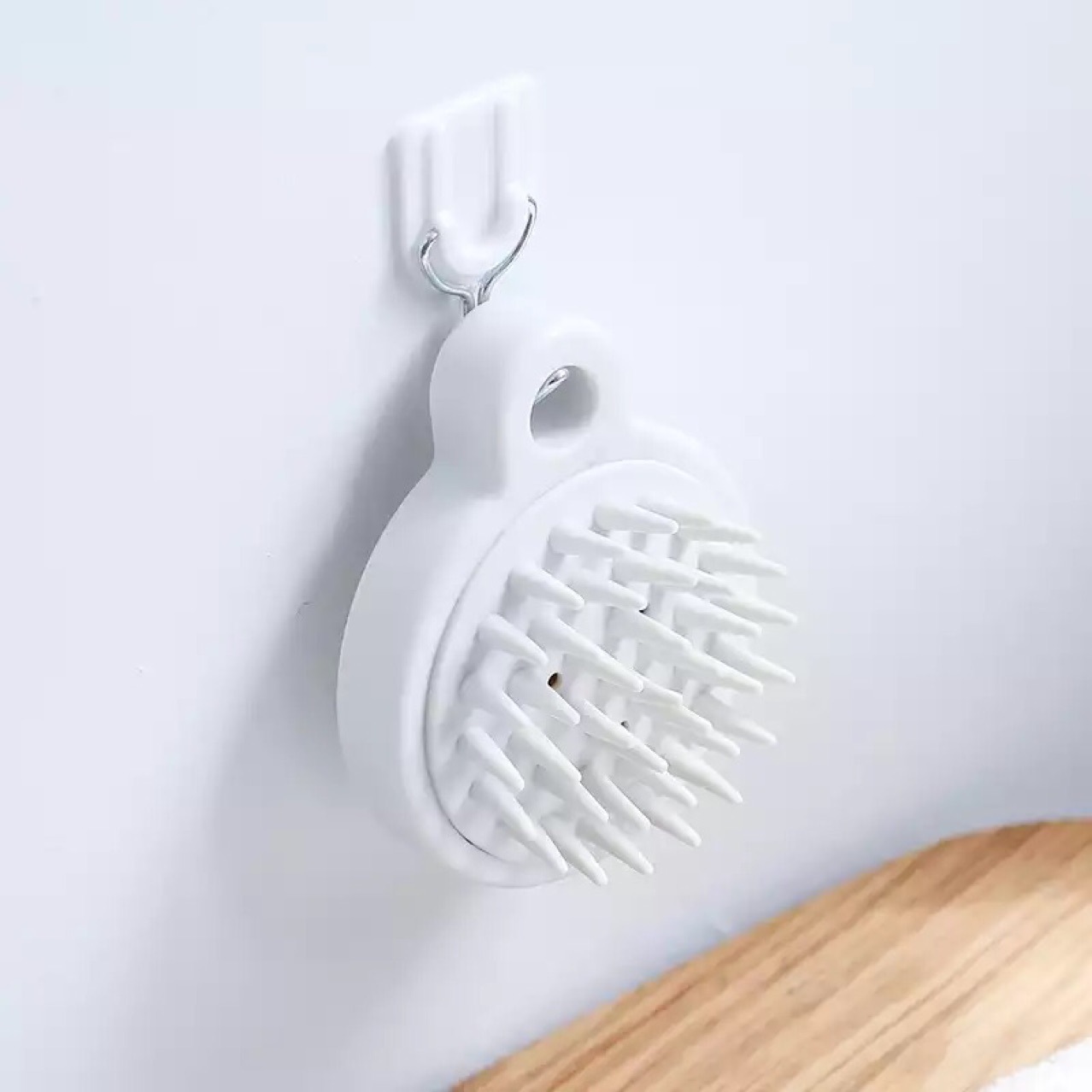 Japanese-style scalp massage and shampoo comb, cleaning massage scalp shampoo comb, soft-toothed shampoo brush, massage shampoo brush, exclusively for foreign trade pic 4