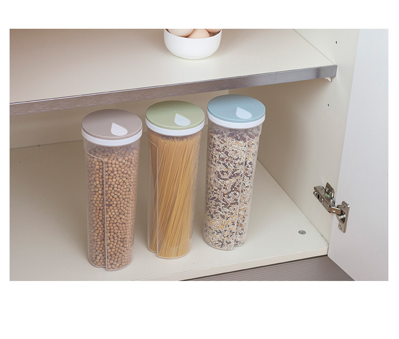 Quantitative noodle storage box, moisture-proof food sealed bucket, five-grain and miscellaneous grain jar, grain preservation box, food storage jar pic 21