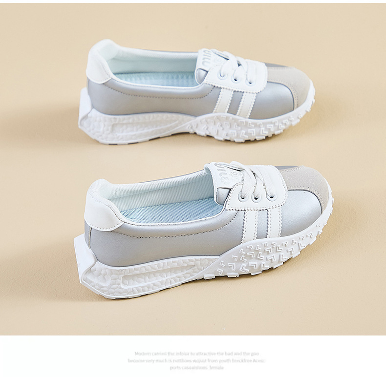 ins韩版阿甘鞋女潮2024秋季新款厚底增高学生运动跑步休闲HQ6602详情16