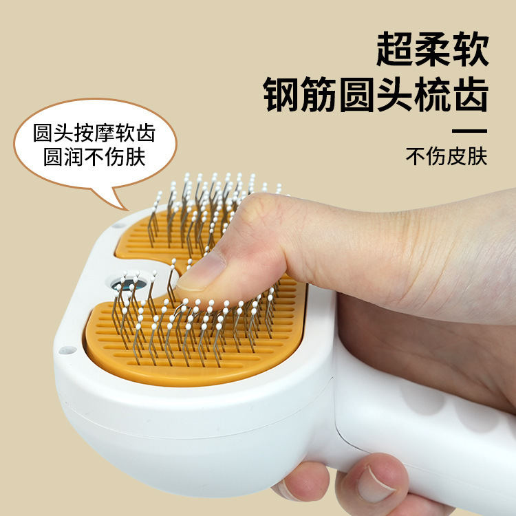 Pet cat and dog hair dispenser, spray comb, rechargeable comb, knot opening, floating hair removal, daily life products for pets pic 17