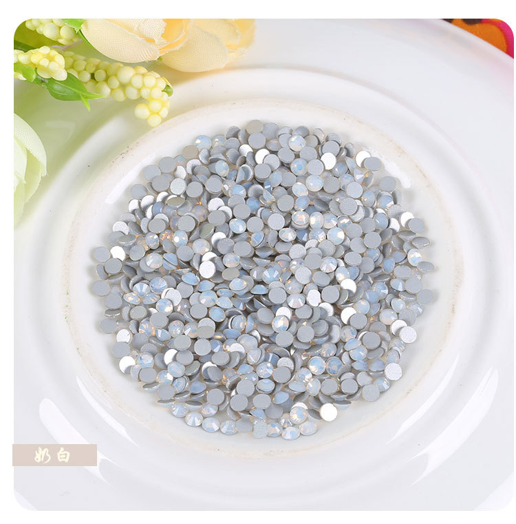厂家直销平底水钻 水晶玻璃钻 美甲贴钻 diy手机壳材料 整包批发详情29